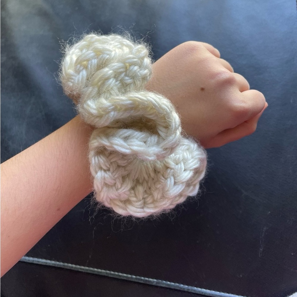 Handmade scrunchie for your style.